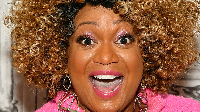Sunny Anderson attending a brunch in January 2019