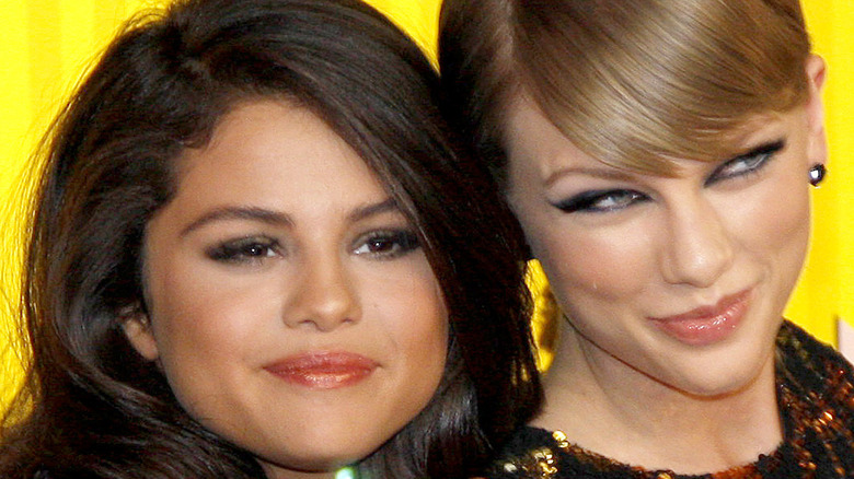 Taylor Swift and Selena Gomez red carpet