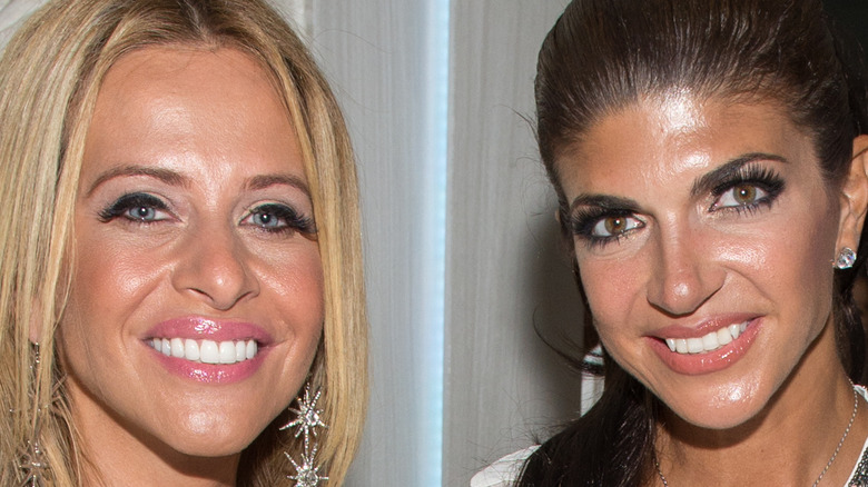 Teresa Giudice and Dina Manzo at an event