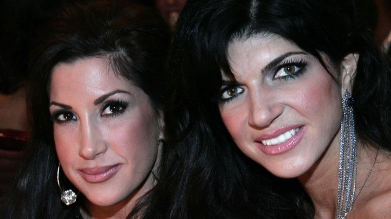 Jacqueline Laurita and Teresa Giudice smiling