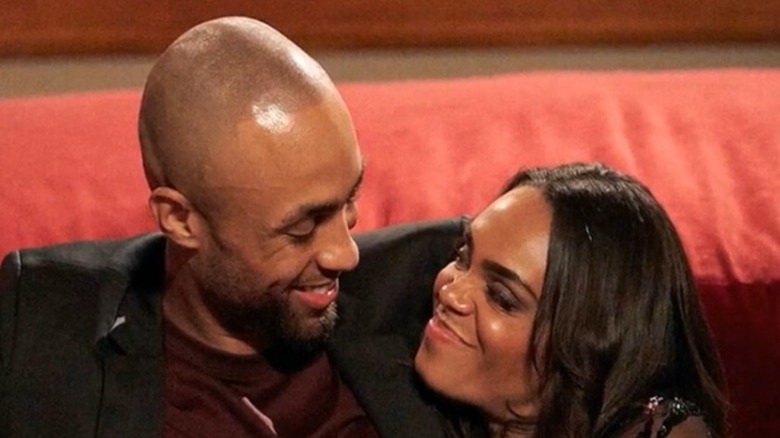 The Bachelorette's Joe Coleman snuggles up to Michelle