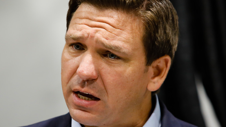 Florida Governor Ron DeSantis speaking