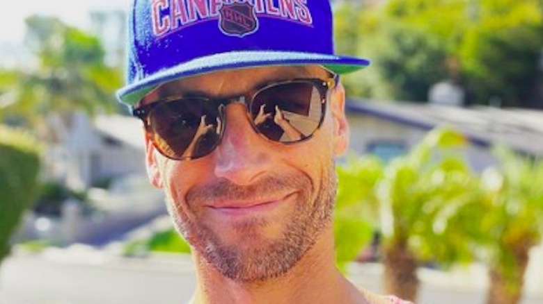 Andrew Walker wearing sunglasses.