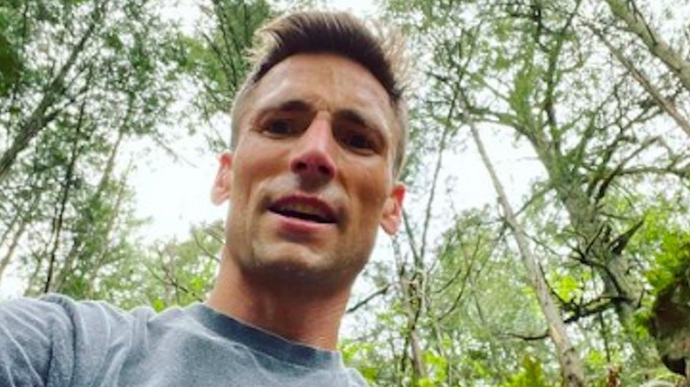 Andrew Walker in the woods