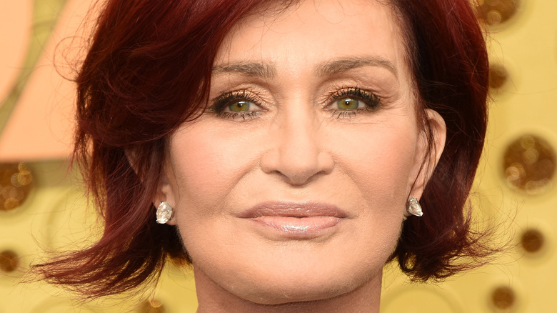 Sharon Osbourne on the red carpet 