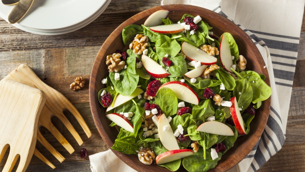 Apple walnut salad