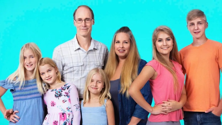 Plath family posing 