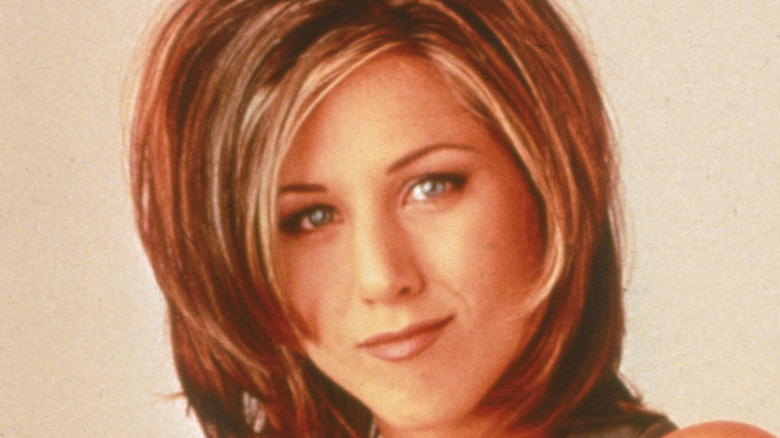Jennifer Aniston in 1990s wearing 'the Rachel' haircut