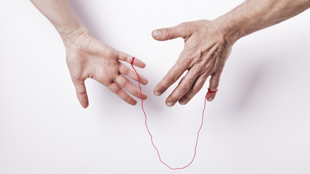 Soulmates, the one and the red string of fate.