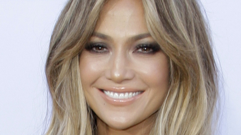 Jennifer Lopez smiling