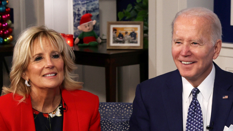 President Joe Biden and First Lady Jill Biden in the White House