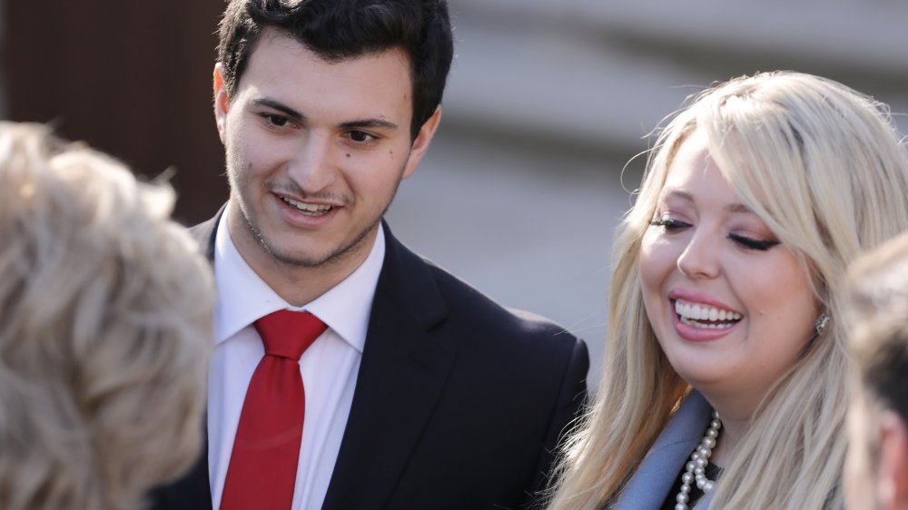 Michael Boulos and Tiffany Trump