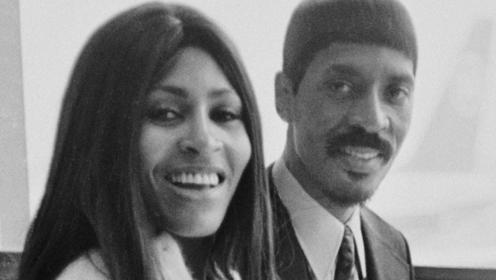 Ike and Tina Turner smile