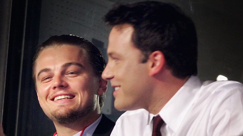 Leonardo DiCaprio and Ben Affleck at an event