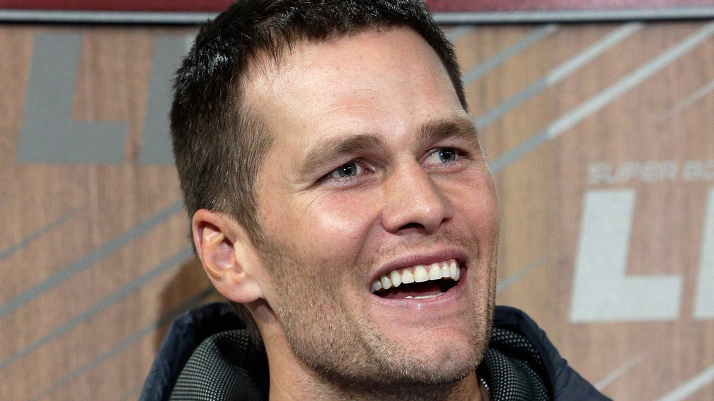 Tom Brady smiling