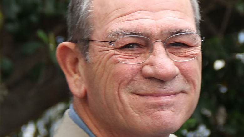 Tommy Lee Jones smiling