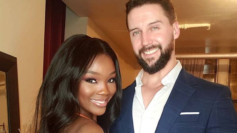 Melinda Melrose and Darius Goodworth on a date night