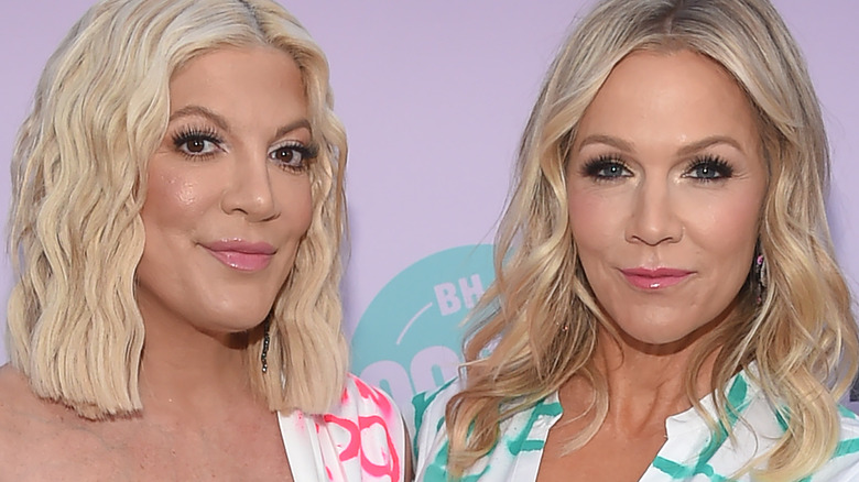 Tori Spelling and Jennie Garth