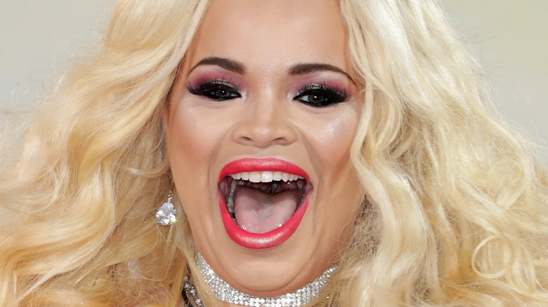 Trisha Paytas smiling mouth