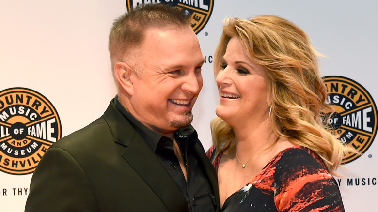 Garth Brooks and Trisha Yearwood attend The 2016 Medallion Ceremony at the Country Music Hall of Fame in 2016