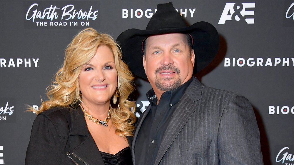 Trisha Yearwood and Garth Brooks attend the "Garth Brooks: The Road I'm On" Biography Celebration at The Bowery Hotel in 2019