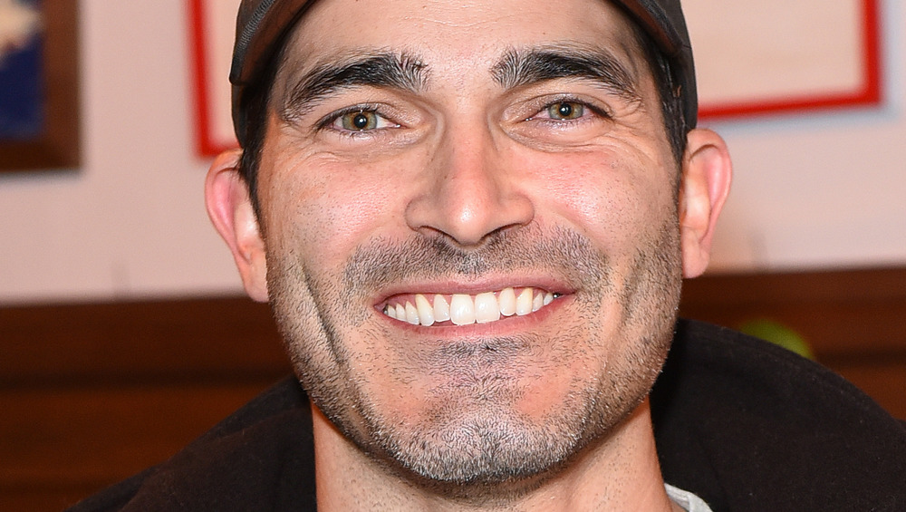 Tyler Hoechlin smiling