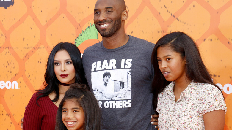 Bryant Family on the red carpet