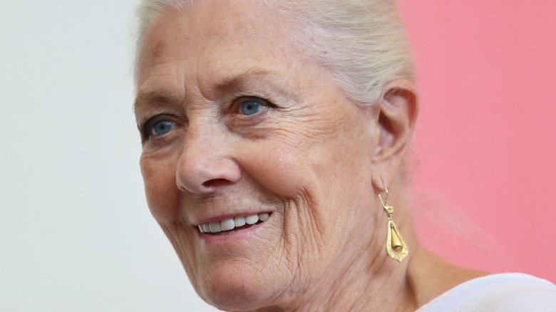 Vanessa Redgrave on red carpet