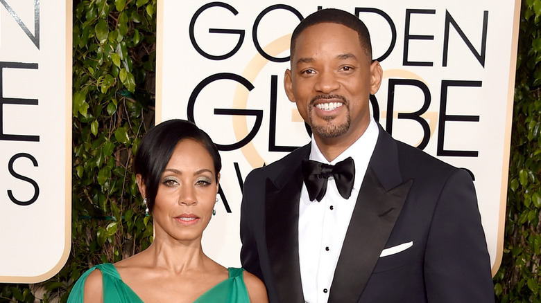 Jada Pinkett Smith and Will Smith close-up