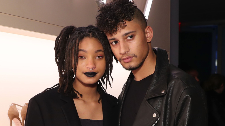 Willow Smith and Tyler Cole up close