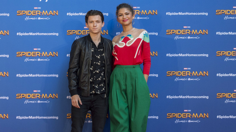 Tom Holland and Zendaya, Spiderman co-stars