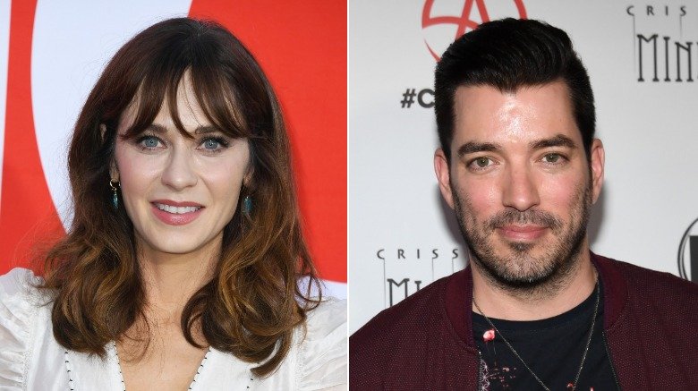 Zooey Deschanel and Jonathan Scott