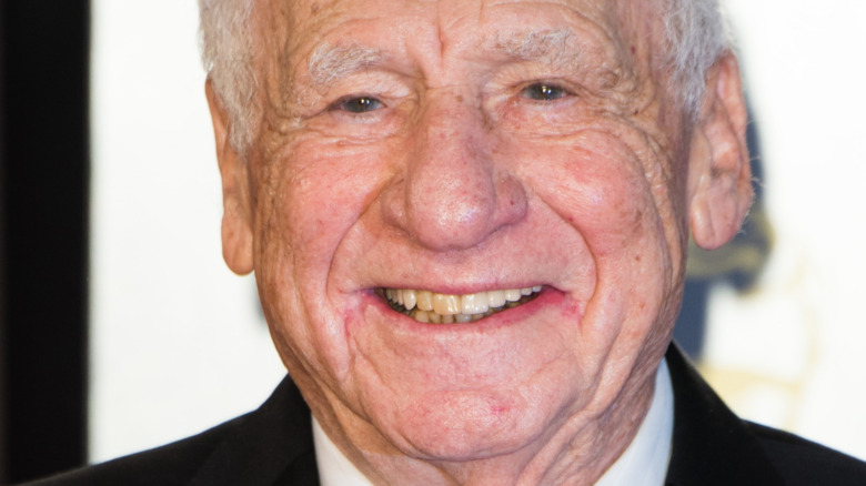 Mel Brooks smiling