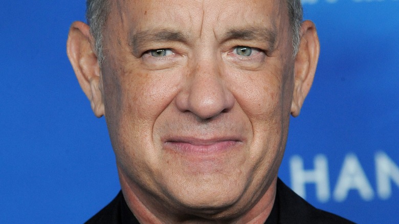 Tom Hanks smiling