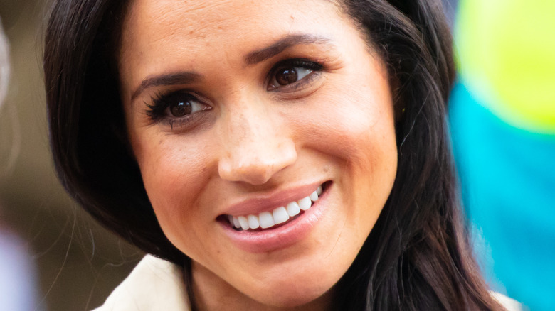 Meghan Markle smiling