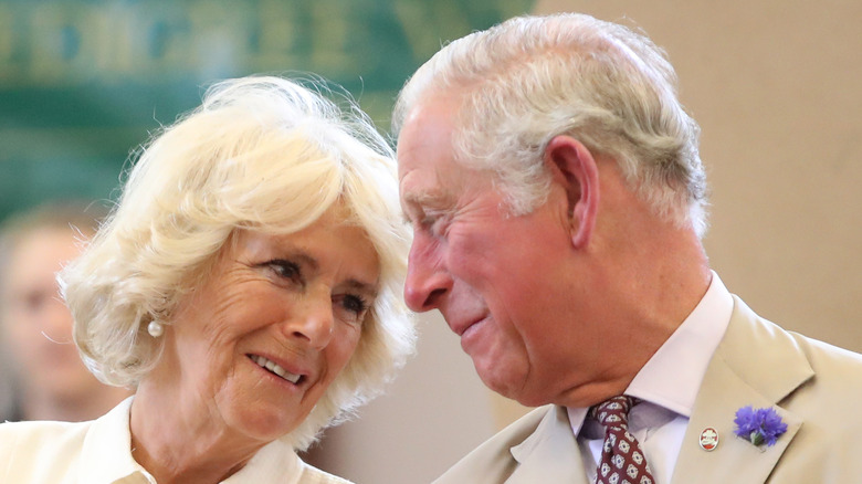 King Charles and Camilla Parker Bowles share a loving look