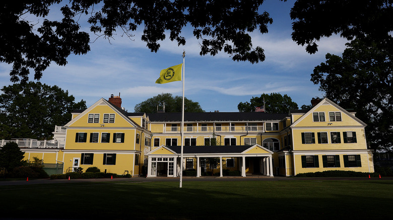 Club house at The Country Club