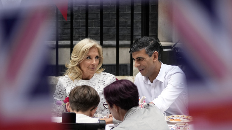 Jill Biden with Prime Minister 