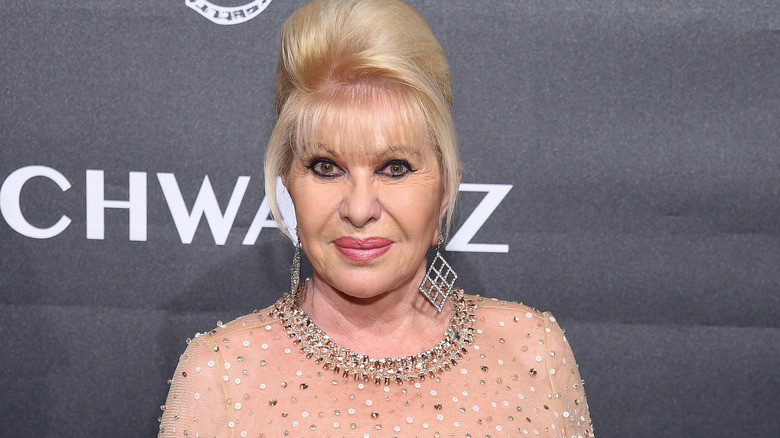 Ivana Trump smiling