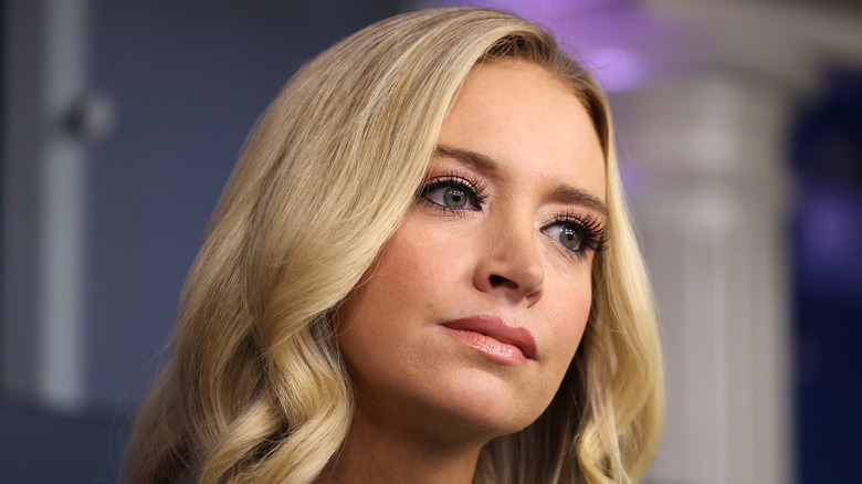 Kayleigh McEnany staring