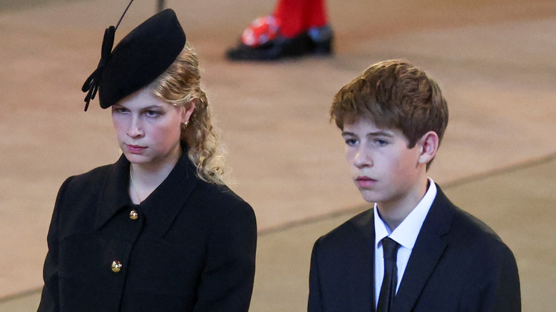 James Viscount Severn and his sister Louise