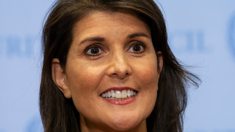 Nikki Haley smiling