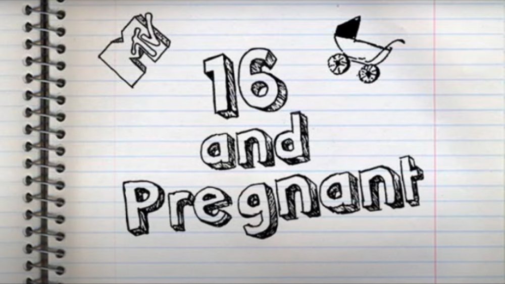 The 16 and Pregnant logo