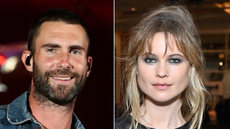 Adam Levine and Behati Prinsloo.