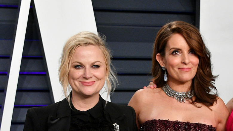 Amy Poehler and Tina Fey