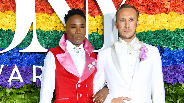 Billy Porter and Adam Smith at the 2019 Tony Awards