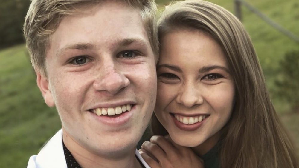 Bindi Irwin and Bindi Irwin's brother, Robert Irwin