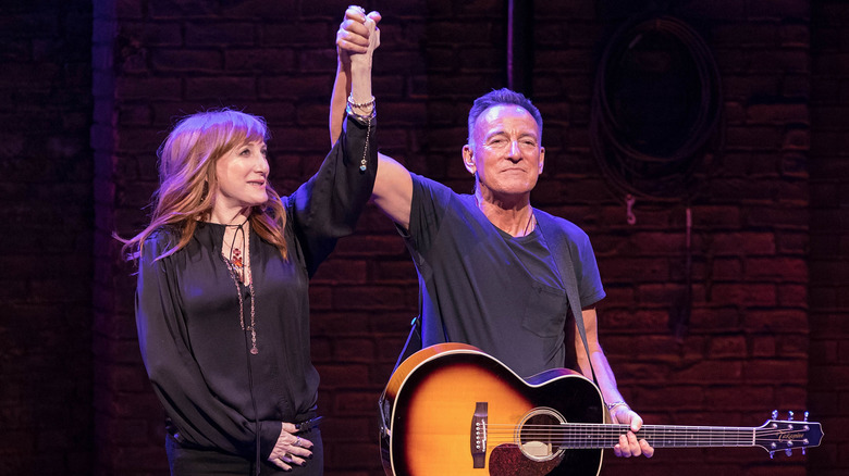 Patti Scialfa and Bruce Springsteen on Broadway