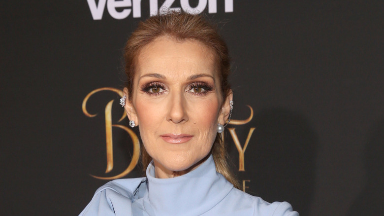 Celine Dion posing