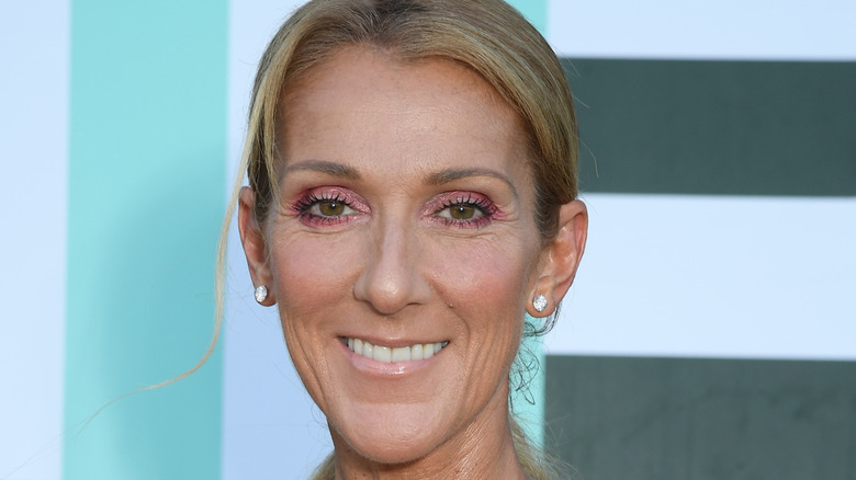 Celine Dion smiling